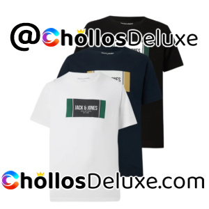 3x Jack & Jones Jjhayato Camisetas Hombre
