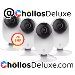 4x YI Home Pro Cámaras WiFi 2K