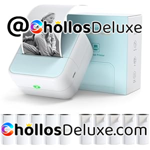Bisofice Mini Impresora Portátil Bluetooth