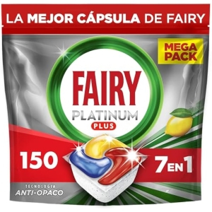 Fairy Platinum Plus 150 Cápsulas Lavavajillas