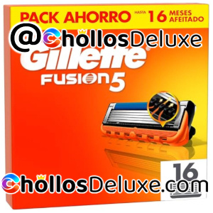 16x Gillette Fusion5 Cuchillas de Recambio