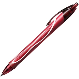 12x Bic Gel-ocity Quick Dry Rojo