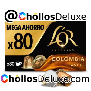 80 Cápsulas L'OR Espresso Colombia Andes