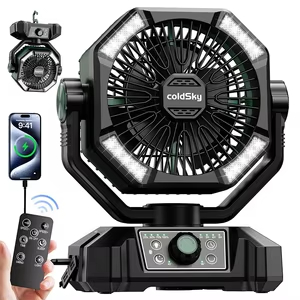 Ventilador Camping 20000mAh 8 Velocidades