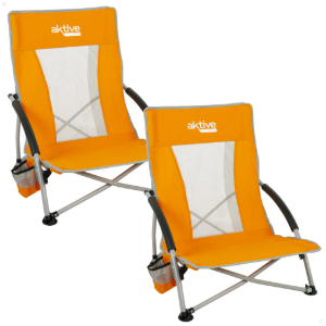 2x Aktive Sillas Playa Bajas