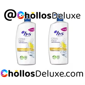2x H&S Citrus Fresh Champú Anticaspa 1000ml