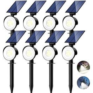 8x Nipify Luces Solares LED Exterior