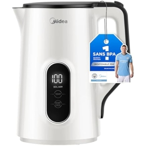Midea Hervidor Agua Eléctrico 1,5L