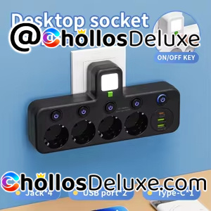 Enchufe Pared Múltiple 2USB+USB-C