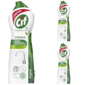 3x Cif Crema Original 750ml