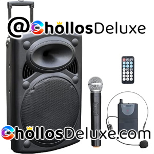Ibiza Port15VHF-BT Altavoz Portátil 800W