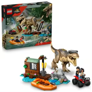Lego Jurassic World T-Rex Huida Río