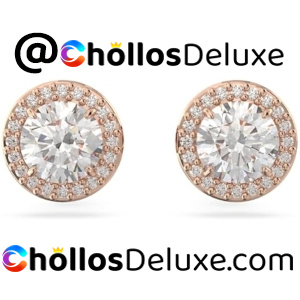 Swarovski Una Angelic Pendientes Botón