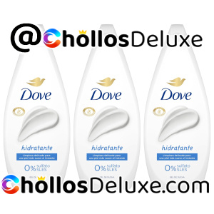 3x Dove Gel De Ducha Hidratante 720ml