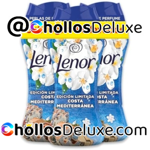 3x Lenor Perlas Perfume Ropa 270g