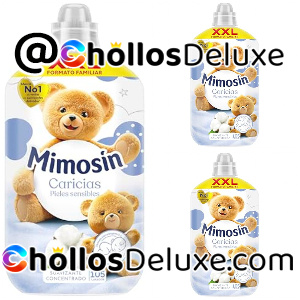 3x Mimosín Suavizante Concentrado Caricias 105 Lavados