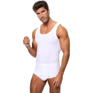 Abanderado Camiseta Interior Hombre Algodón