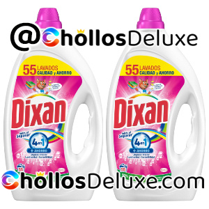 2x Dixan Gel Adiós Al Separar 55 Lavados