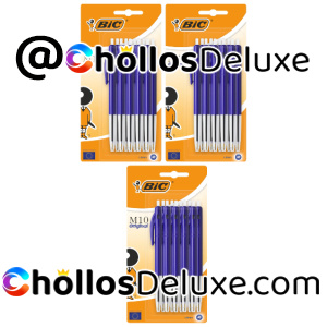 30x BIC M10 Bolígrafos Azul Punta Media