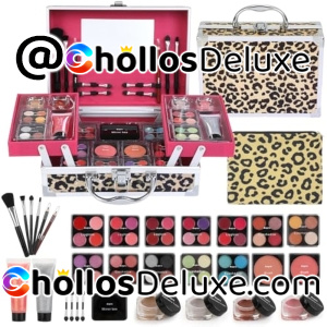 Anpro Estuche Maquillaje Todo En Uno Leopardo