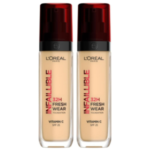 2x L'Oréal Infaillible Fresh Wear Base