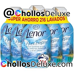 6x Lenor Aire Fresco Suavizante 36 Lavados