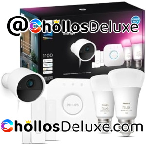 Philips Hue Secure Cámara +Sensores +Bombillas +Bridge