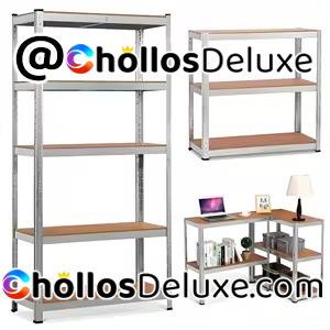 Estantería Metálica 5 Baldas 183cm