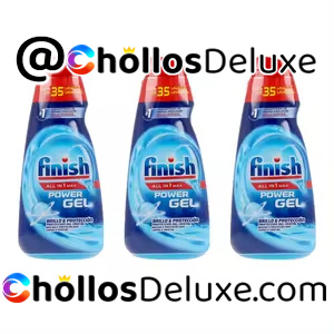 3x Finish All In 1 Max Gel 700ml