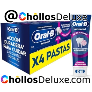 4x Oral-B Advanced Sensibilidad Pasta 75ml