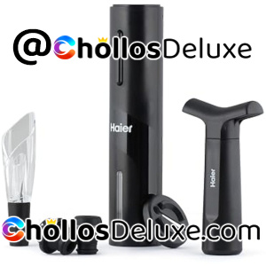 Haier Set Vino Eléctrico Recargable +Accesorios