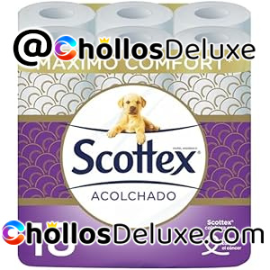 18x Scottex Papel Higiénico Acolchado