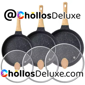 3x Riovarm Sartenes+Tapas Inducción