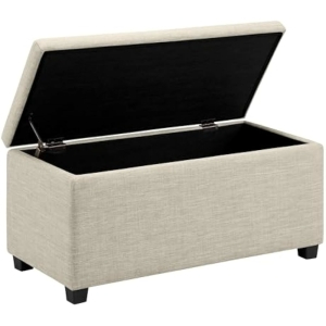 Banco Otomano con Almacenaje Amazon Basics 90cm