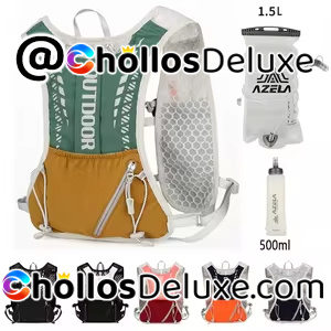 Chaleco Hidratación +Mochila Reflectante Ciclismo