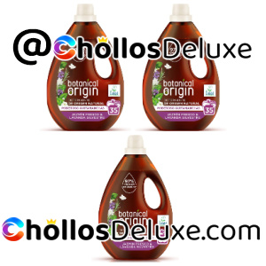 3x Botanical Origins Detergente Lavadora Ecológico 35 Lavados