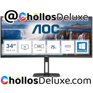 AOC CU34V5CW Monitor QHD Curvo 34"