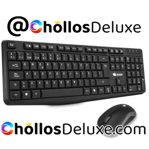 PcCom Essential MK20 Teclado+Ratón Wireless