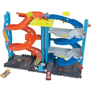 Hot Wheels City Torre Carreras +Coche