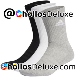 3x Adidas Cushioned Crew Socks Calcetines Unisex
