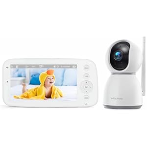 Wolfang Cámara Vigilancia Bebé 1080P 5"