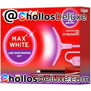 2x Colgate Max White Kit Blanqueamiento LED
