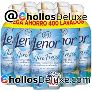 8x Lenor Aire Fresco Suavizante 700ml