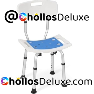 Silla de Ducha Ajustable 6 Alturas