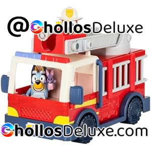 Bluey Camión De Bomberos +Figuras