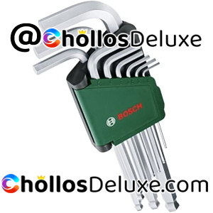 Bosch Juego Llaves Hexagonales 9 Piezas