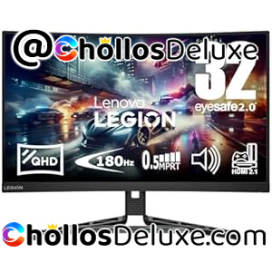Lenovo Legion R32qc-30 Monitor Gaming 31.5" 180Hz