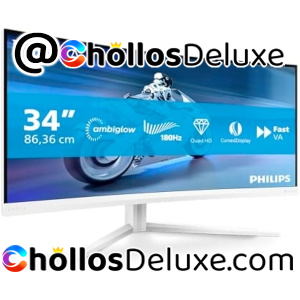 Philips Evnia Monitor Curvo Gaming 34" UWQHD