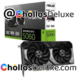 Asus Dual GeForce RTX 5060 OC Tarjeta Gráfica