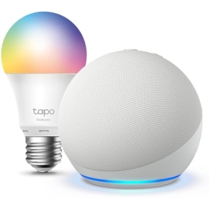 Echo Dot 5ª Gen +Tapo L530EA Bombilla Inteligente